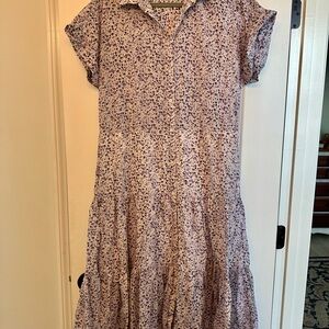 Lauren Ralph Lauren Purple Floral Dress